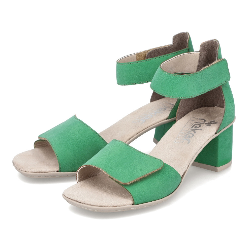detail Dámské sandály RIEKER RIE-10202423-S3 zelená