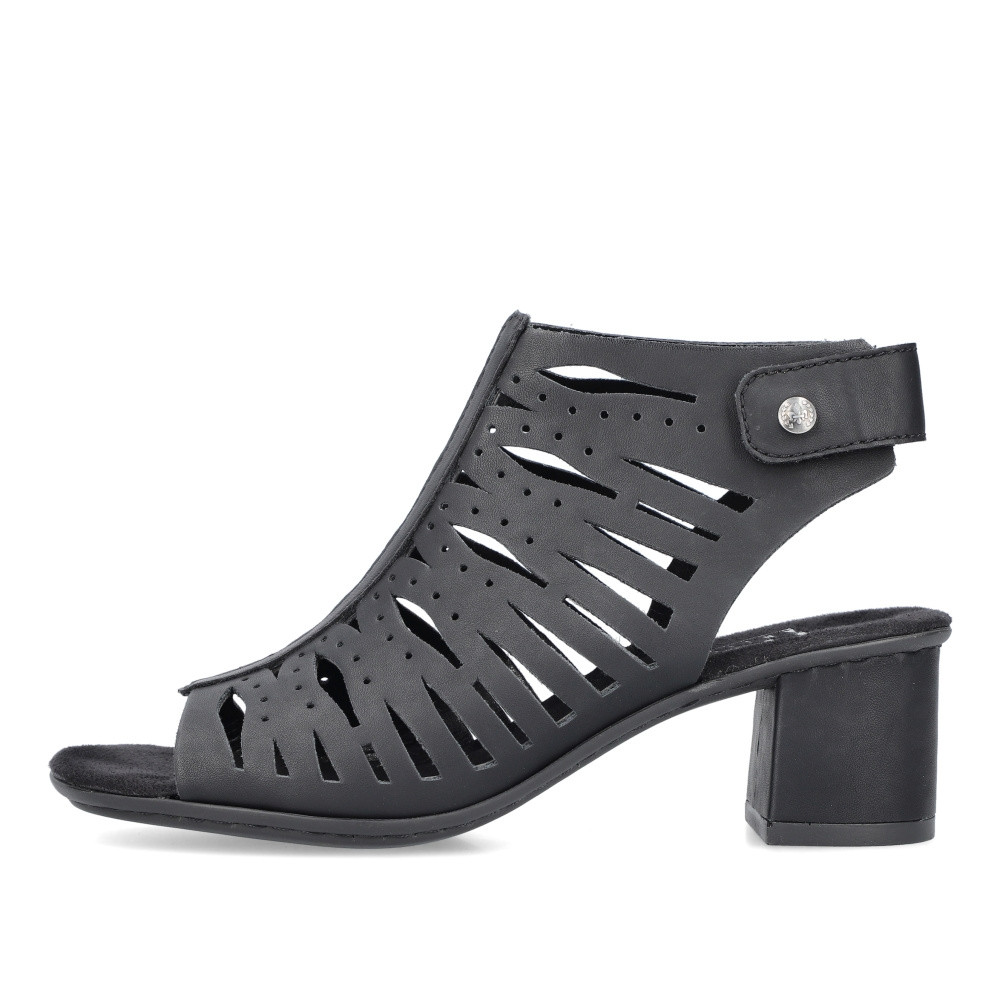 detail Dámské sandály RIEKER RIE-10202424-S3 černá