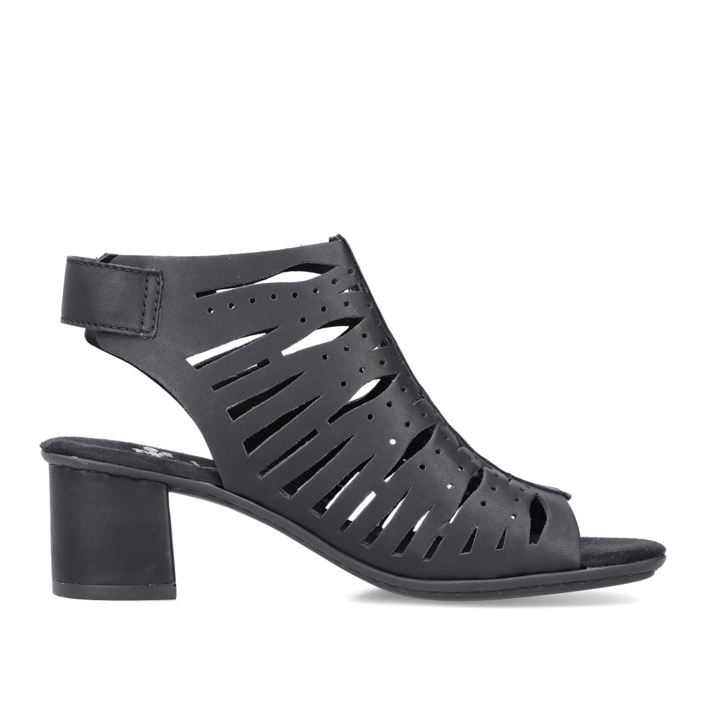 detail Dámské sandály RIEKER RIE-10202424-S3 černá