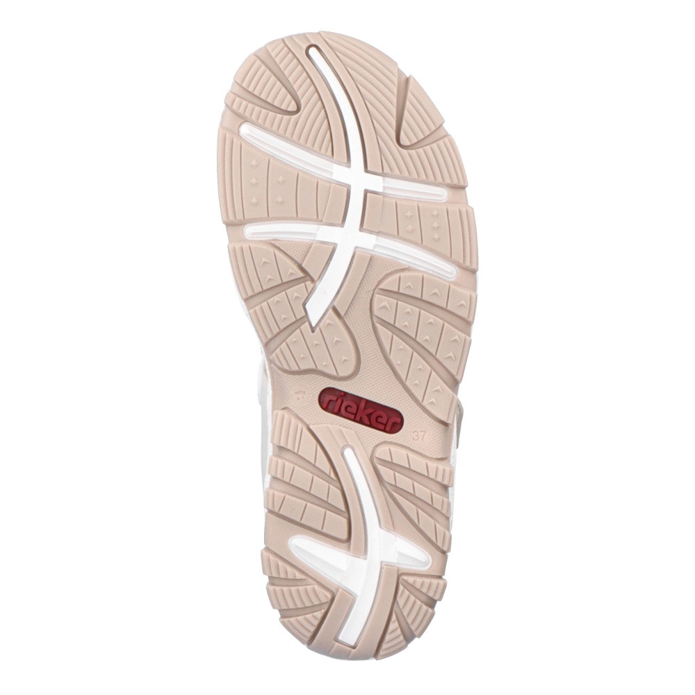 detail Dámské sandály RIEKER 68866-62 béžová S5
