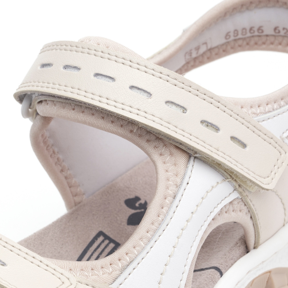 detail Dámské sandály RIEKER 68866-62 béžová S5