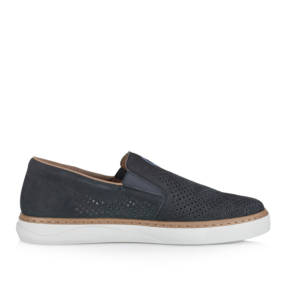 detail Pánské mokasíny RIEKER B9954-14 modrá S3