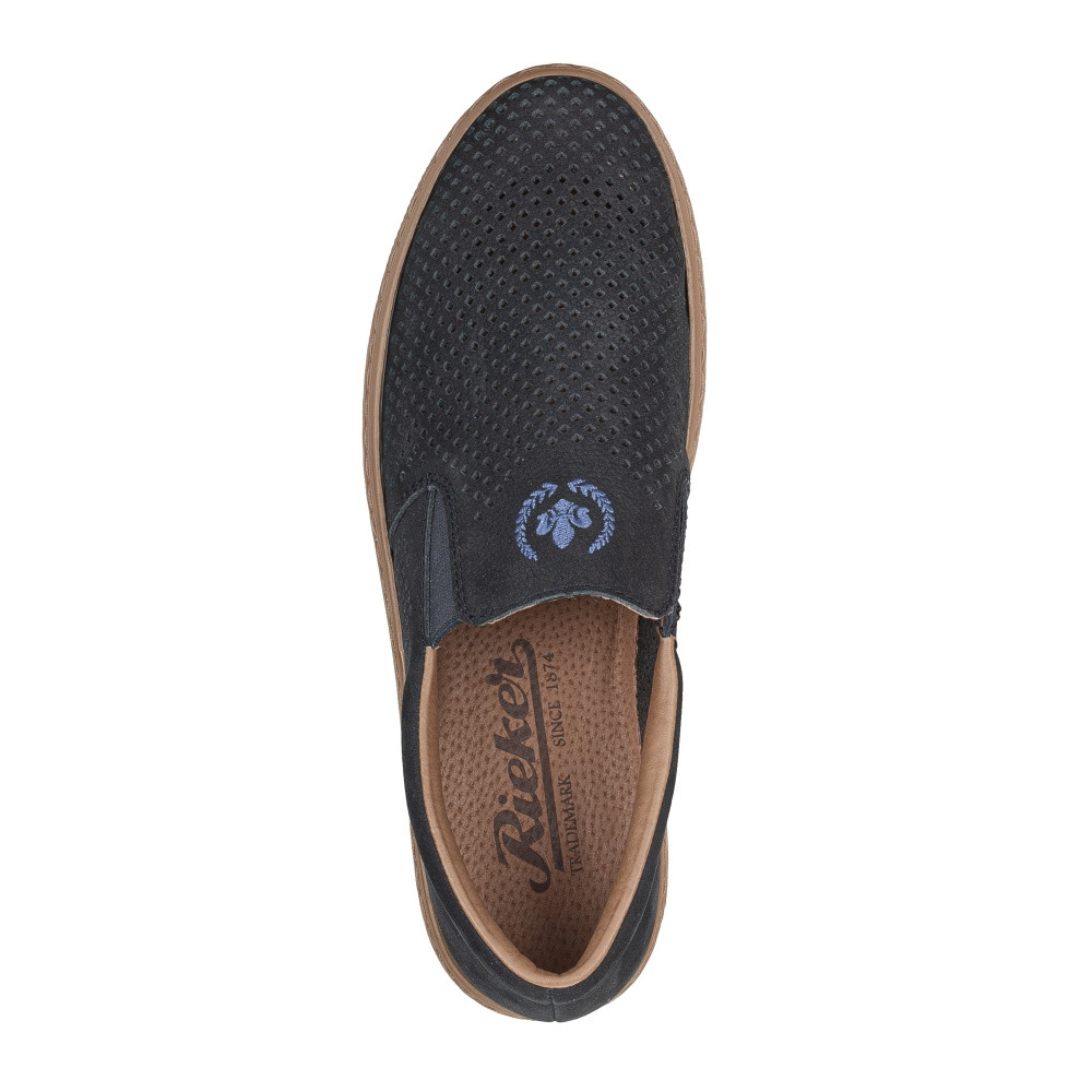 detail Pánské mokasíny RIEKER B9954-14 modrá S3