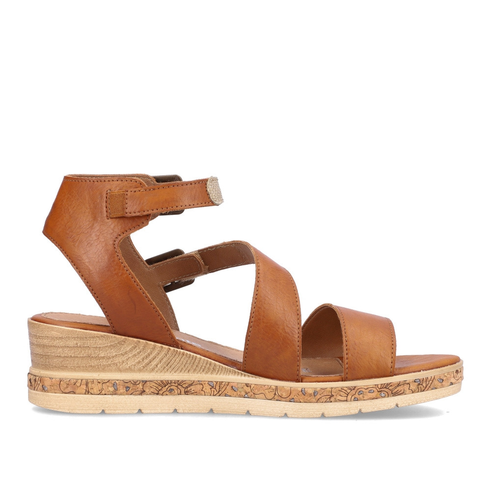 detail Dámské sandály REMONTE D3052-24 hnědá S3