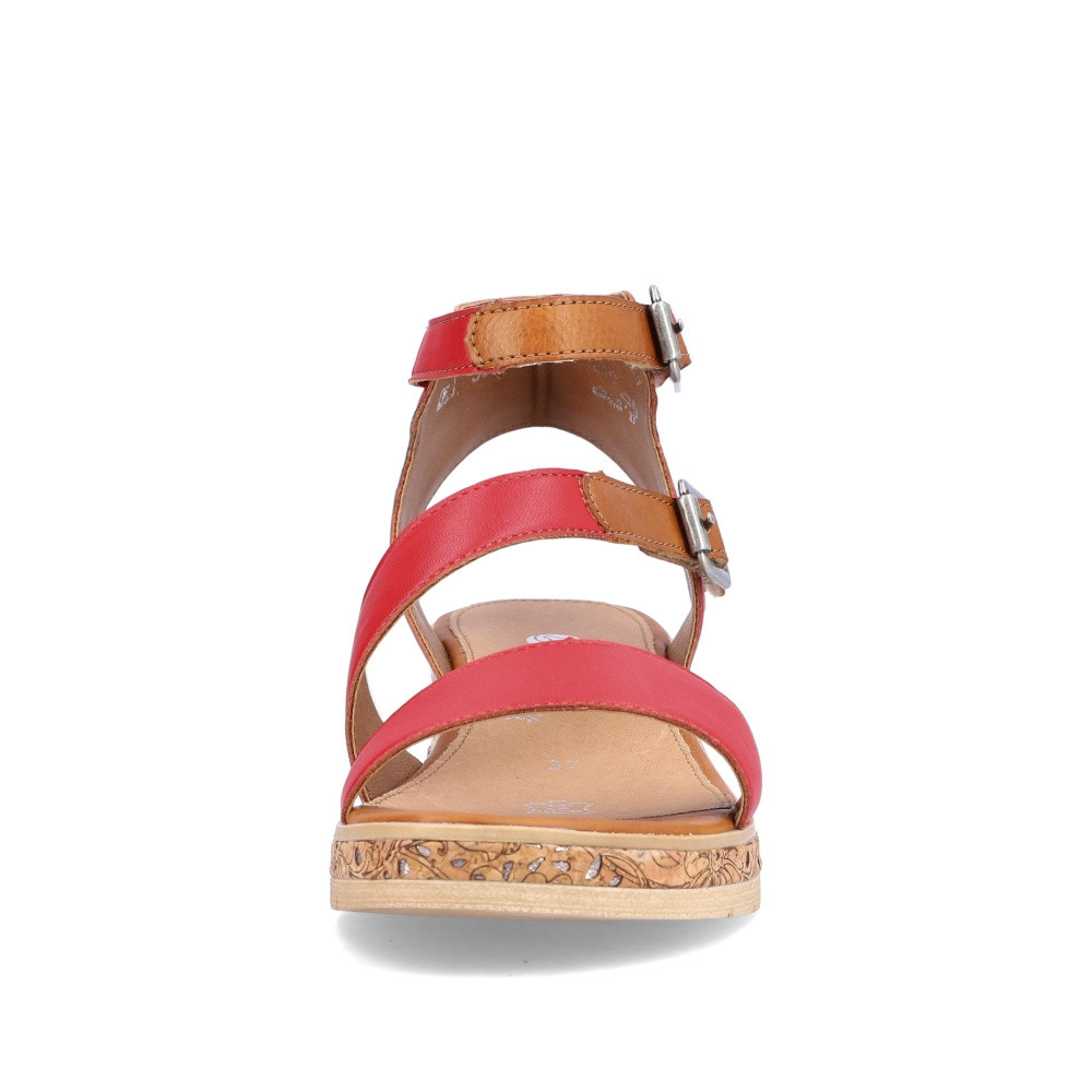 detail Dámské sandály REMONTE D3052-33 červená S3