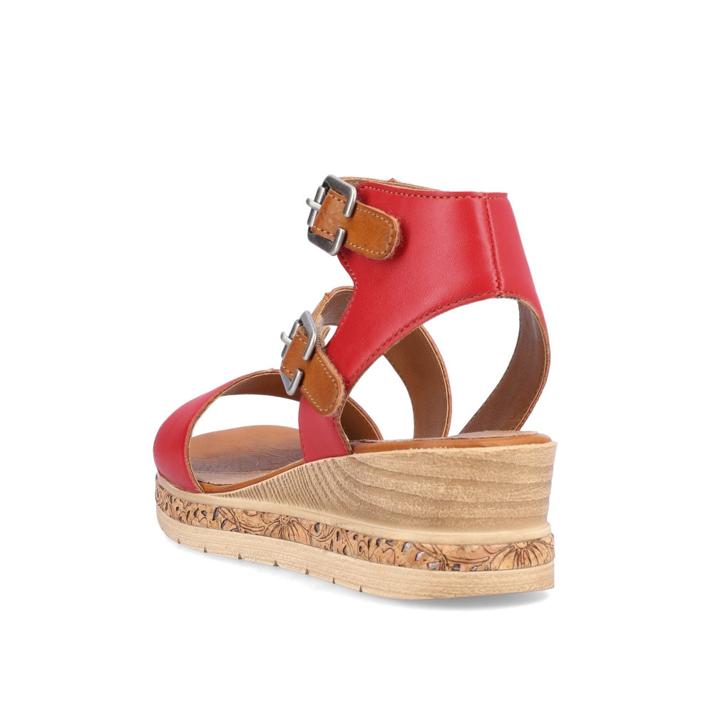 detail Dámské sandály REMONTE D3052-33 červená S3