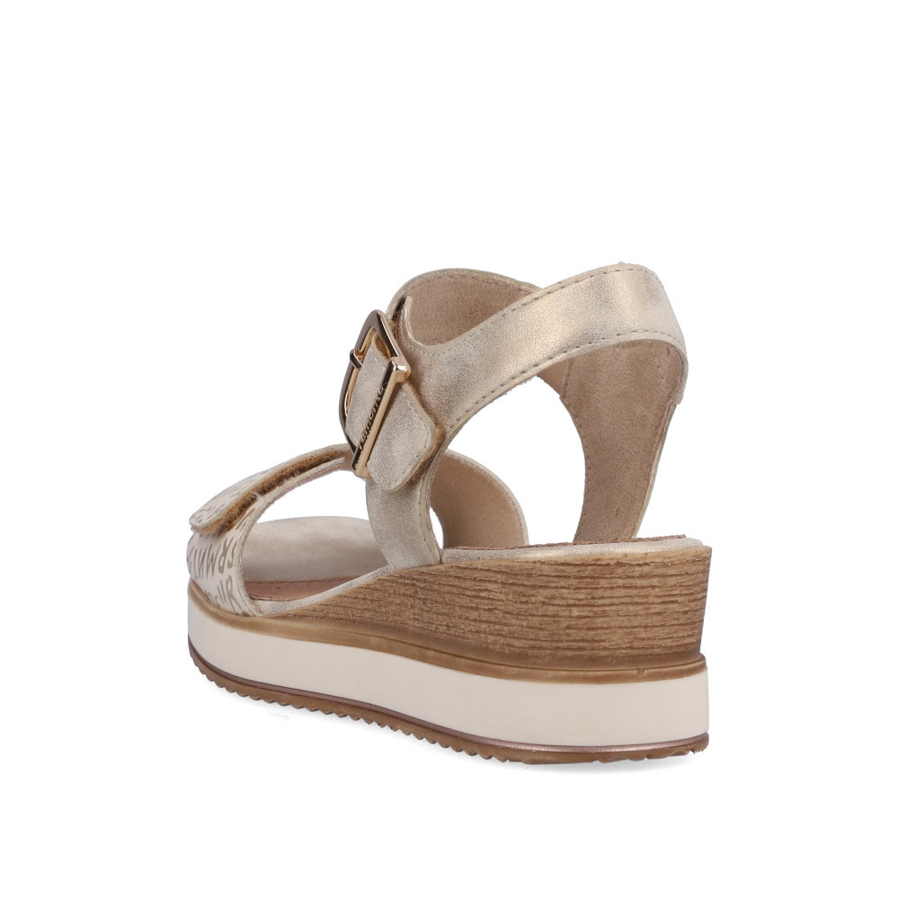 detail Dámské sandály REMONTE D6455-60 béžová S3