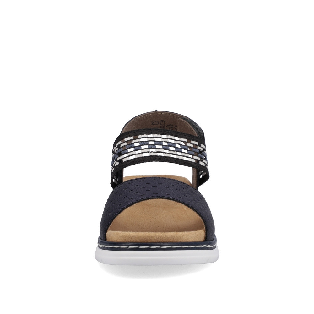 detail Dámské sandály RIEKER V9253-14 modrá S3