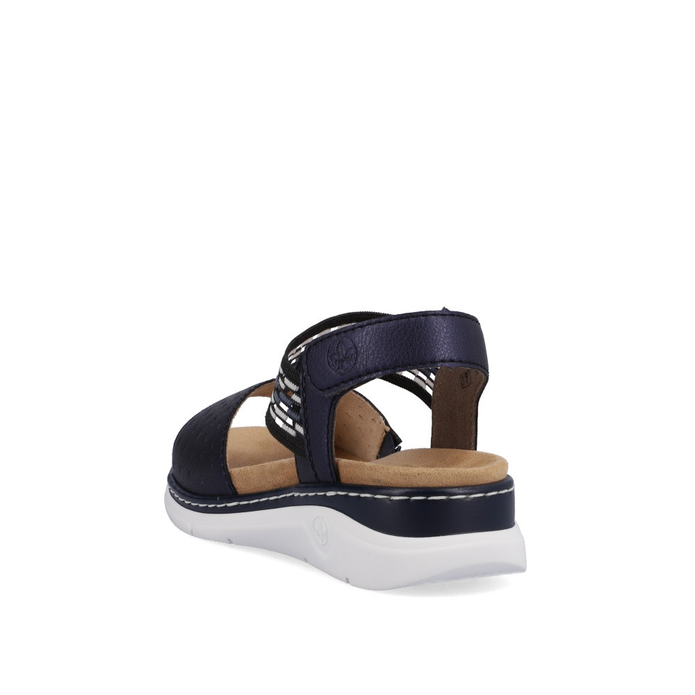 detail Dámské sandály RIEKER V9253-14 modrá S3