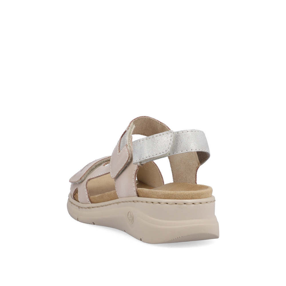 detail Dámské sandály RIEKER V9255-62 béžová S3