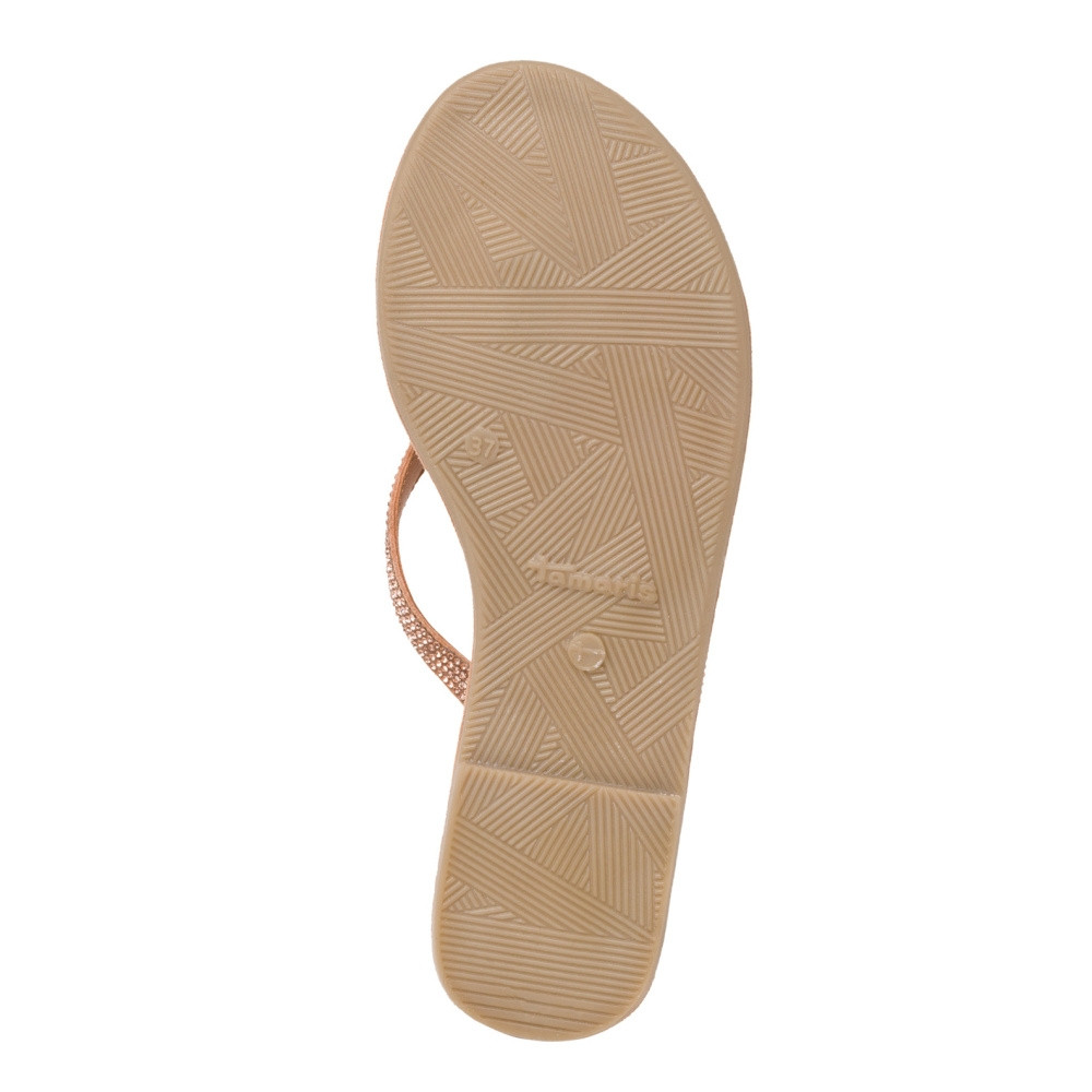 detail Dámské žabky TAMARIS TAM-10202607-S3 zlatá