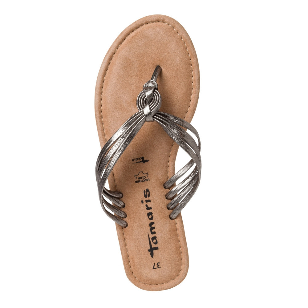 detail Dámské žabky TAMARIS TAM-10202610-S3 šedá