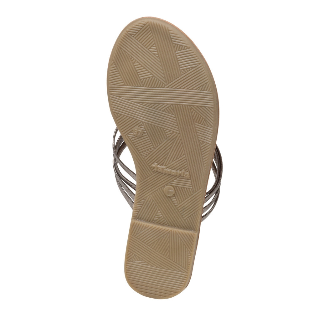 detail Dámské žabky TAMARIS TAM-10202610-S3 šedá