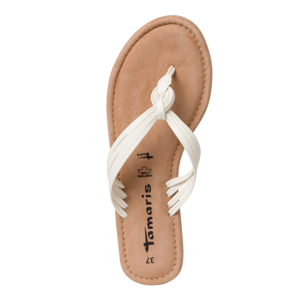 detail Dámské žabky TAMARIS TAM-10202611-S3 bílá
