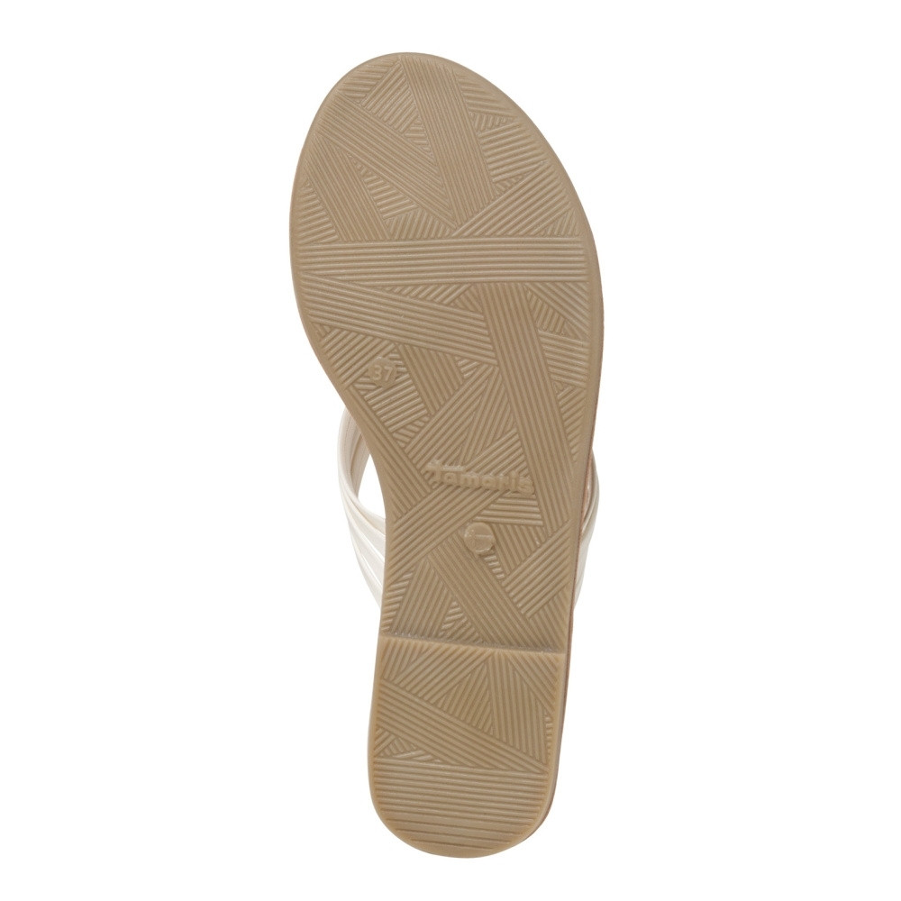 detail Dámské žabky TAMARIS TAM-10202611-S3 bílá