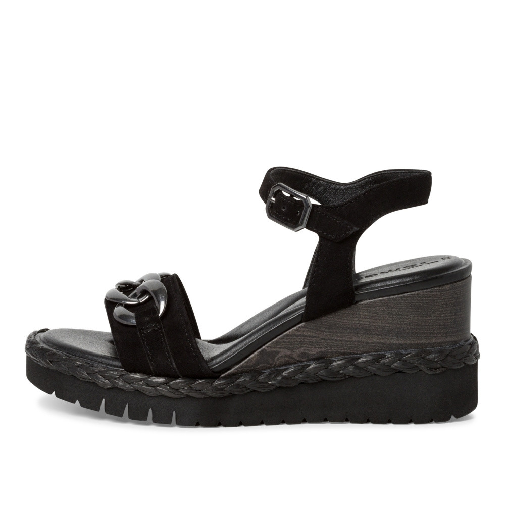 detail Dámské sandály TAMARIS 28006-20-001 černá S3