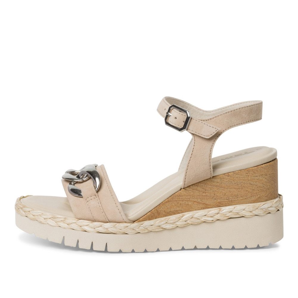 detail Dámské sandály TAMARIS 28006-20-418 béžová S3