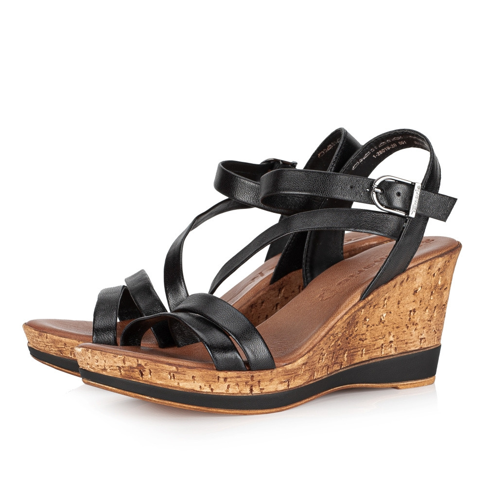 detail Dámské sandály TAMARIS TAM-10202684-S3 černá