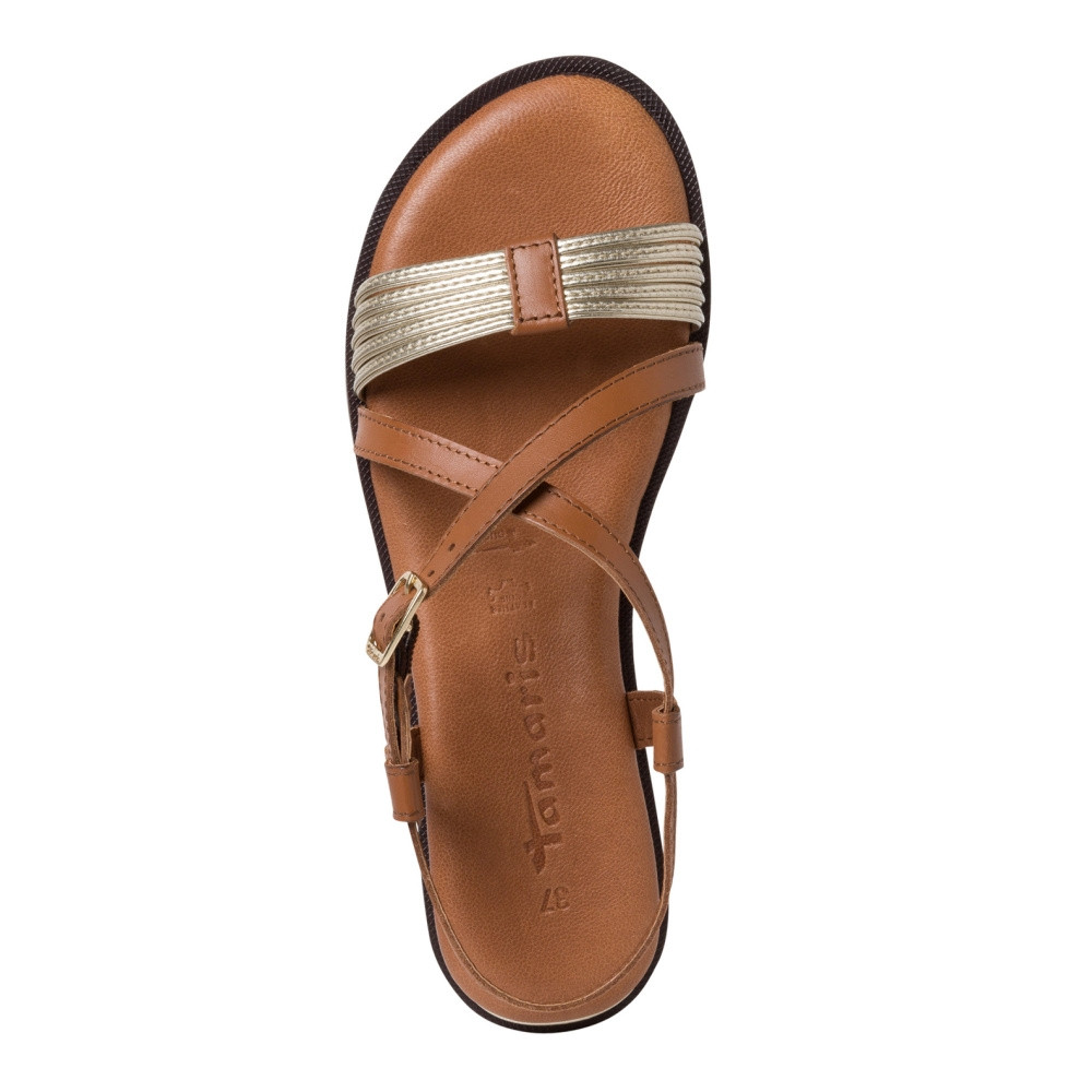 detail Dámské sandály TAMARIS TAM-10202704-S3 hnědá