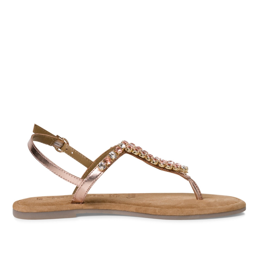 detail Dámské sandály TAMARIS 28124-20-901 zlatá S3