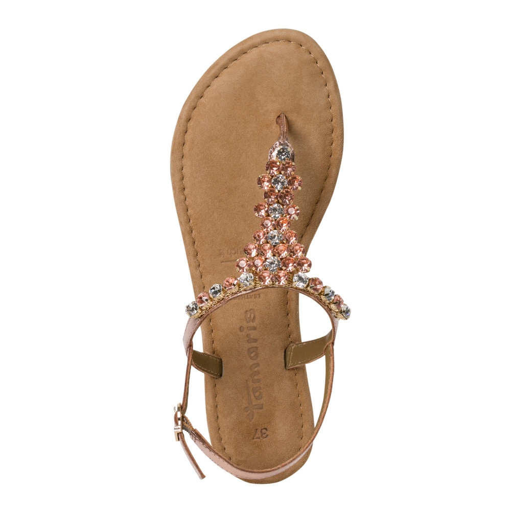 detail Dámské sandály TAMARIS 28124-20-901 zlatá S3