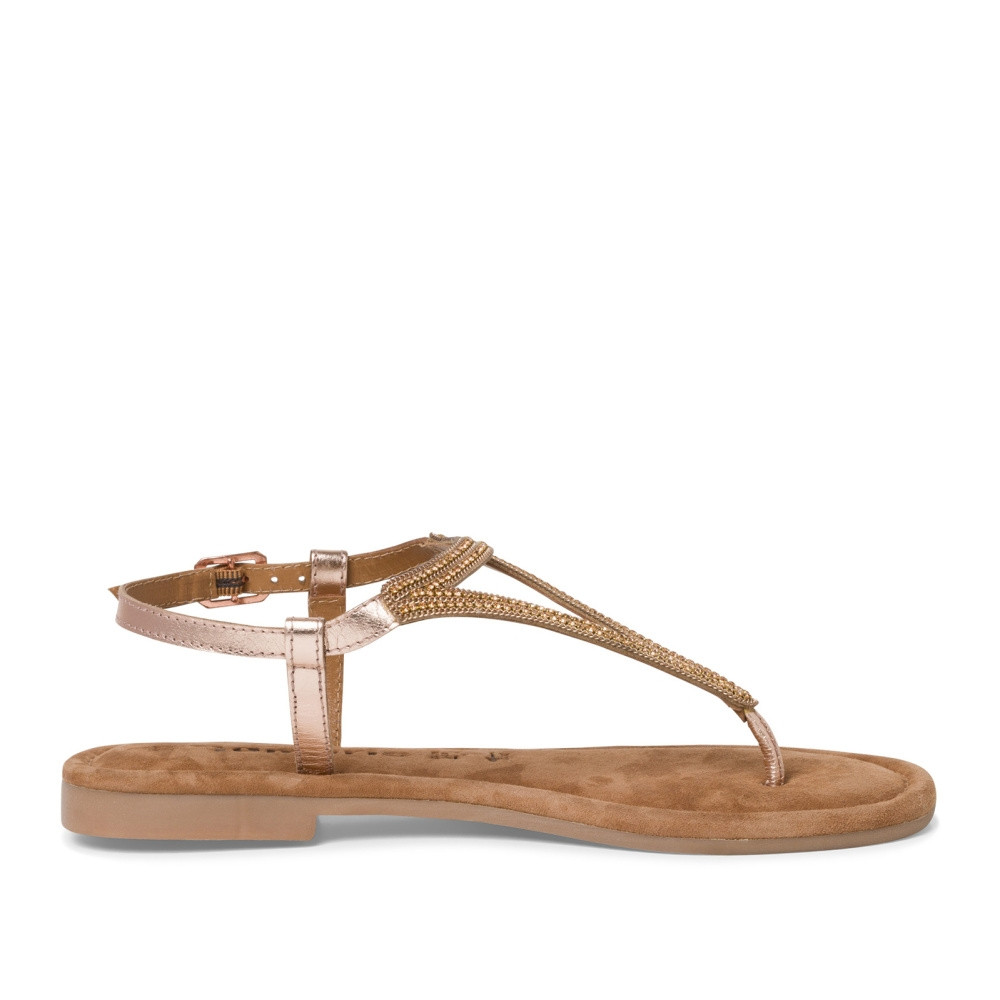 detail Dámské sandály TAMARIS 28125-20-901 zlatá S3