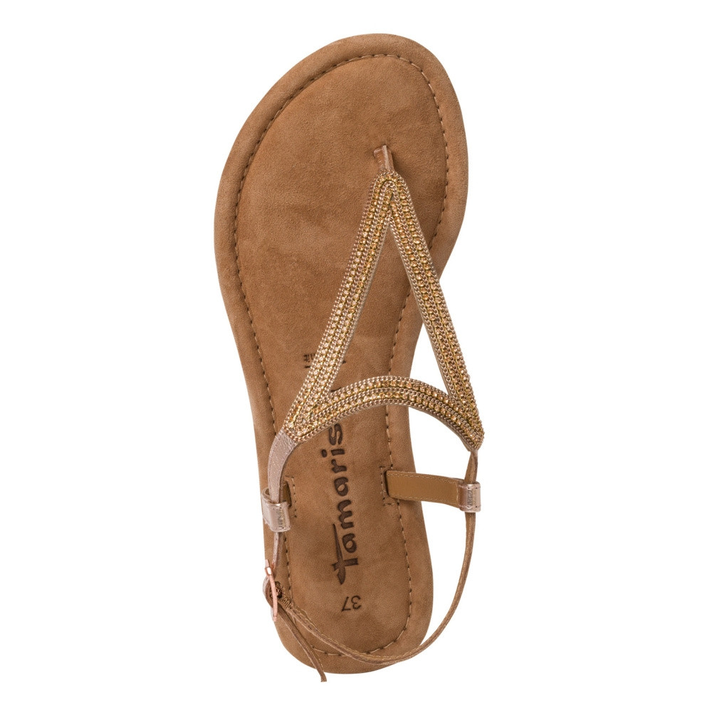 detail Dámské sandály TAMARIS 28125-20-901 zlatá S3