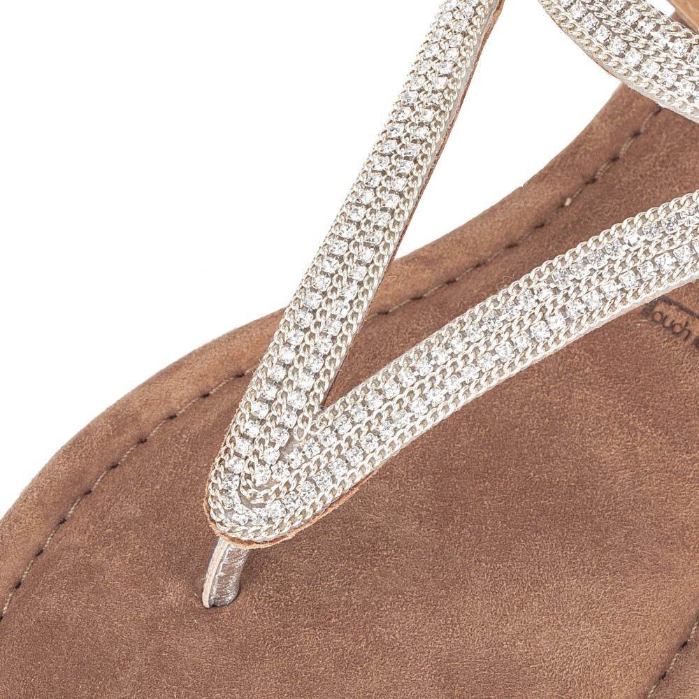 detail Dámské sandály TAMARIS 28125-20-941 stříbrná S3