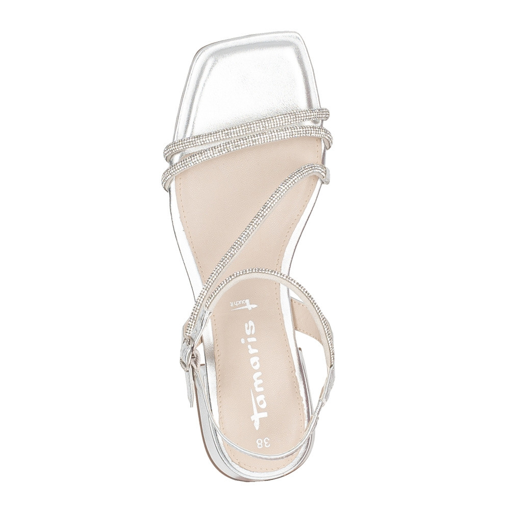 detail Dámské sandály TAMARIS 28130-20-941 stříbrná S3
