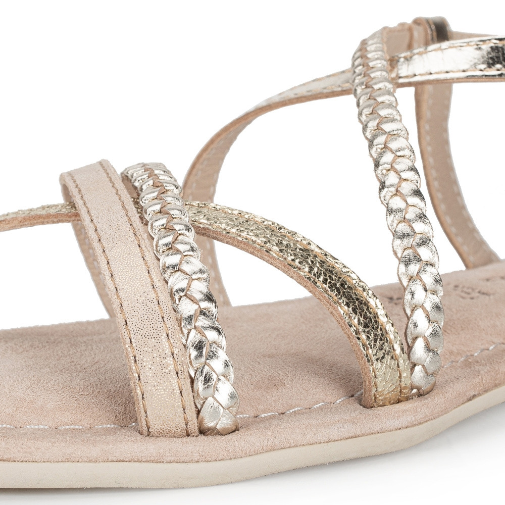 detail Dámské sandály TAMARIS 28139-20-940 zlatá S3