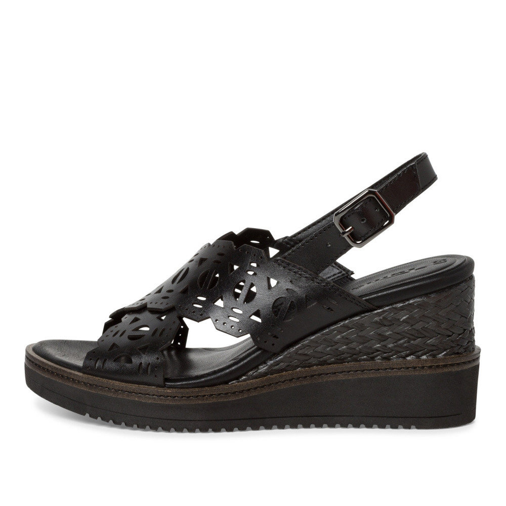 detail Dámské sandály TAMARIS 28303-20-001 černá S3