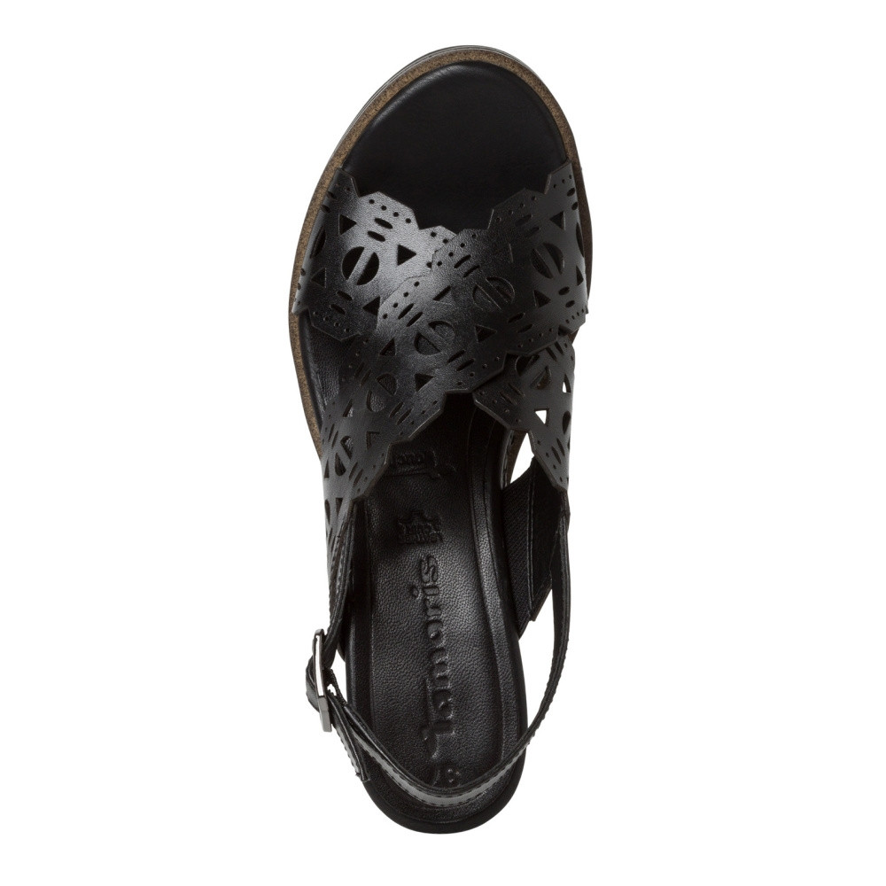 detail Dámské sandály TAMARIS 28303-20-001 černá S3