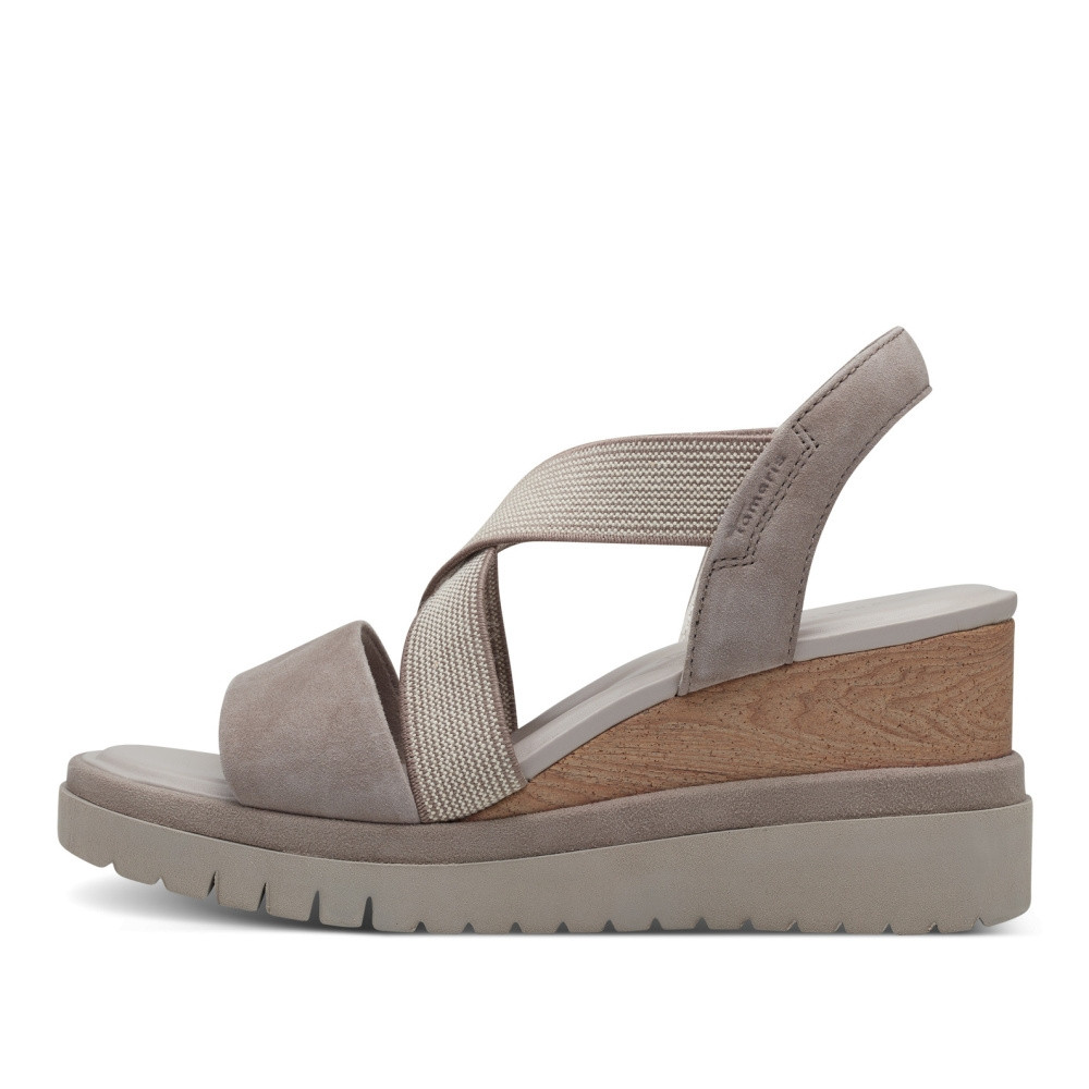 detail Dámské sandály TAMARIS 28317-20-367 béžová S3