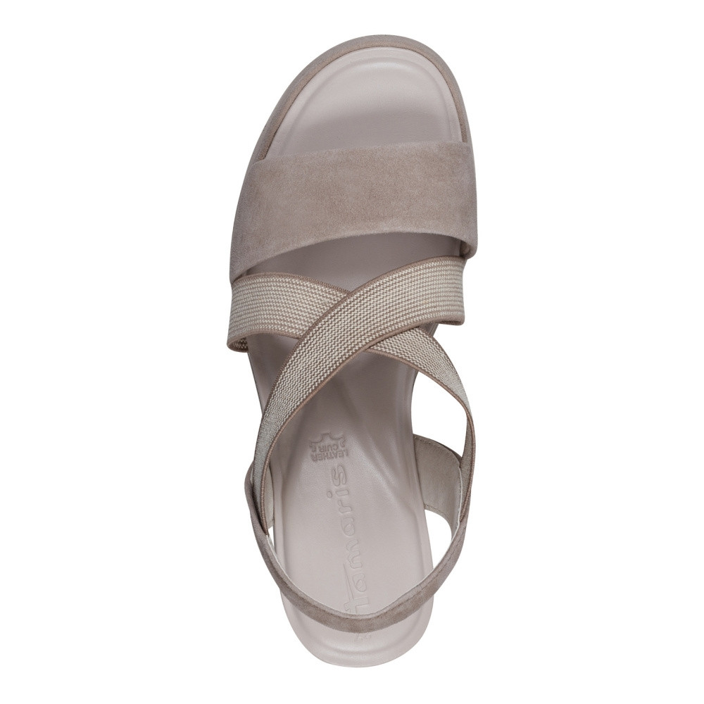 detail Dámské sandály TAMARIS 28317-20-367 béžová S3