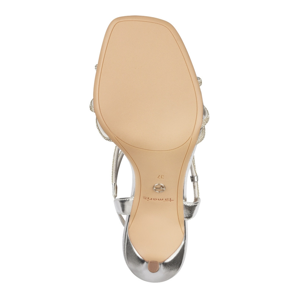 detail Dámské sandály TAMARIS 28332-20-941 stříbrná S3