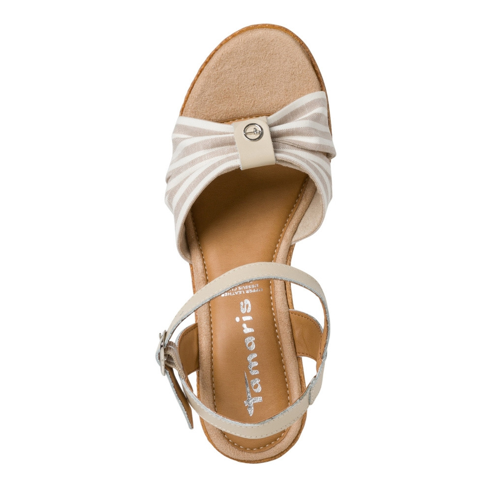detail Dámské sandály TAMARIS 28346-20-404 béžová S3