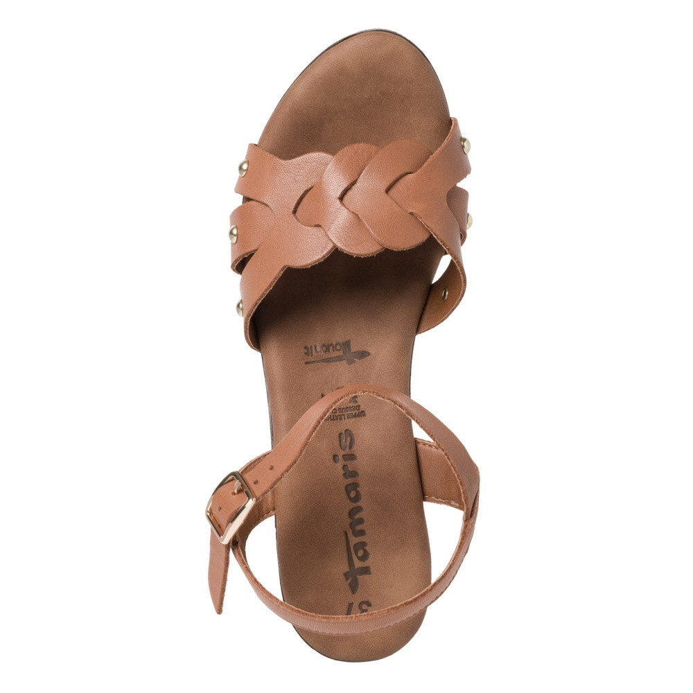 detail Dámské sandály TAMARIS 28383-20-455 hnědá S3