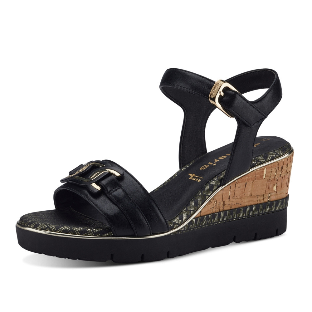 detail Dámské sandály TAMARIS TAM-10202926-S3 černá