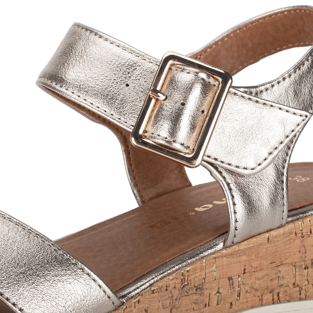 detail Dámské sandály TAMARIS 28708-20-909 zlatá S3
