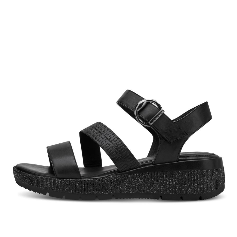 detail Dámské sandály TAMARIS 28714-20-001 černá S3