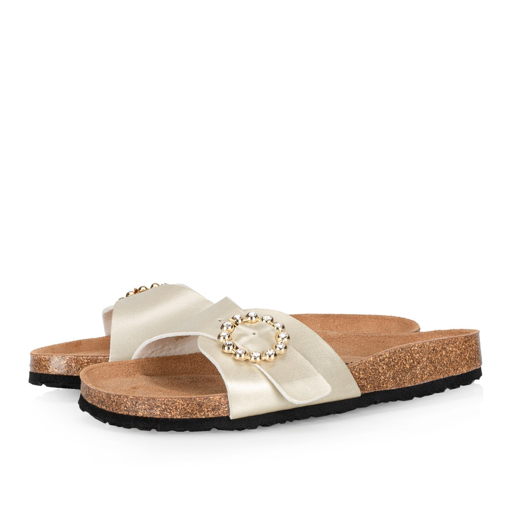 detail Dámské nazouváky TAMARIS TAM-10202974-S3 zlatá