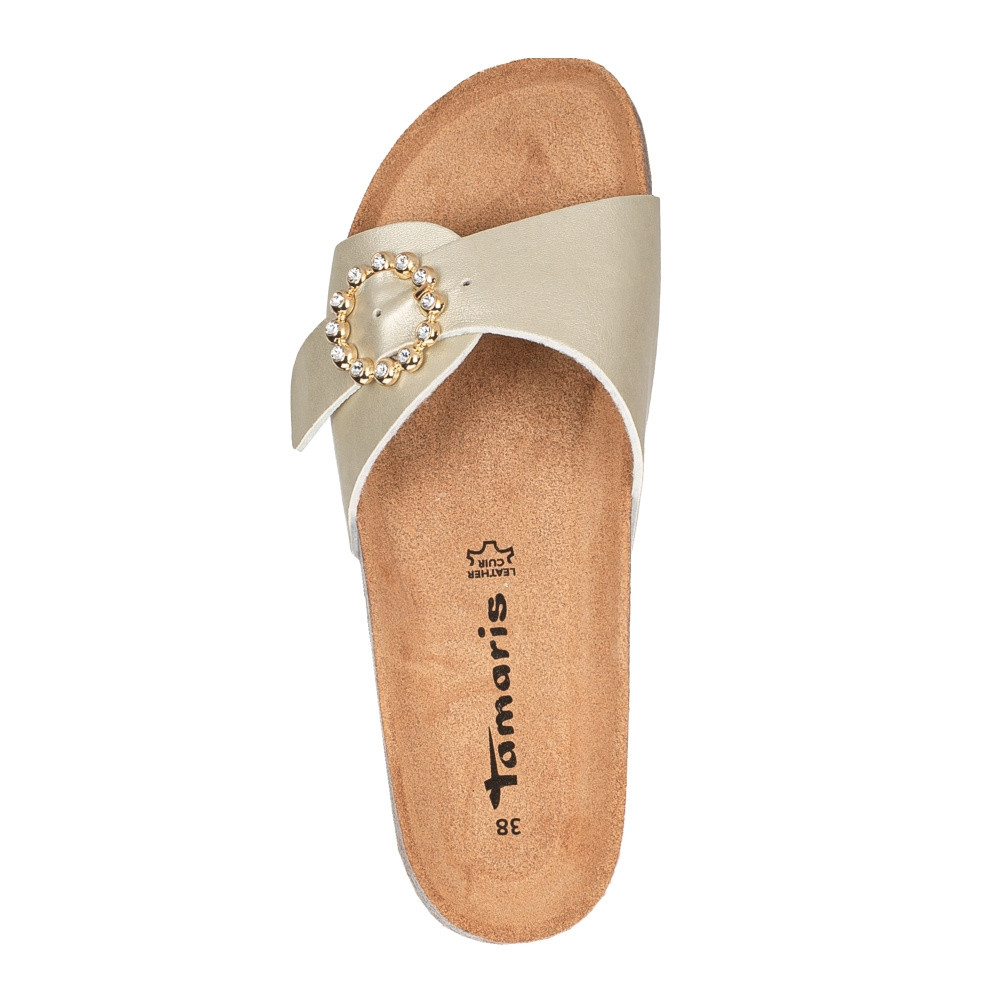 detail Dámské nazouváky TAMARIS TAM-10202974-S3 zlatá