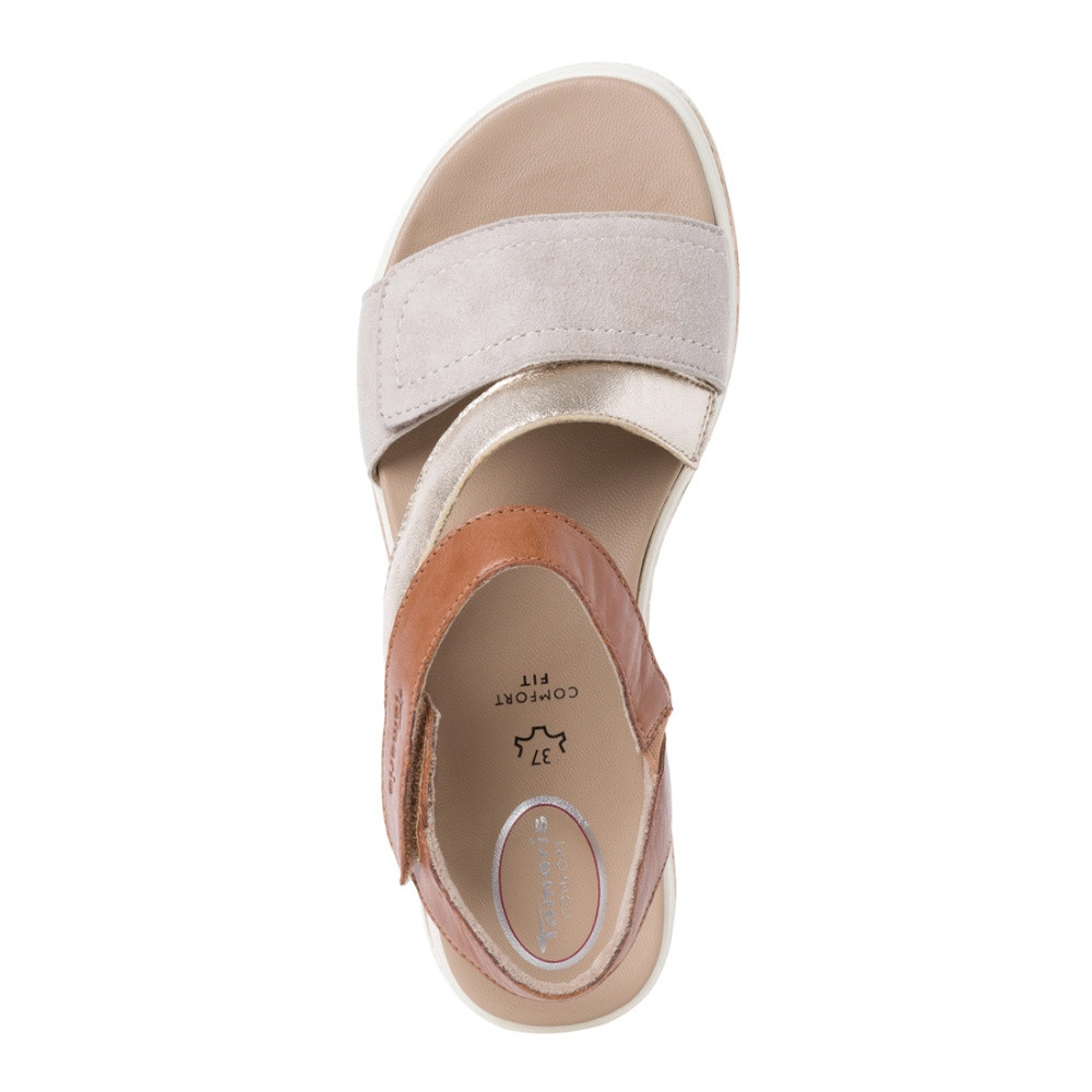 detail Dámské sandály TAMARIS 88702-20-396 béžová S3