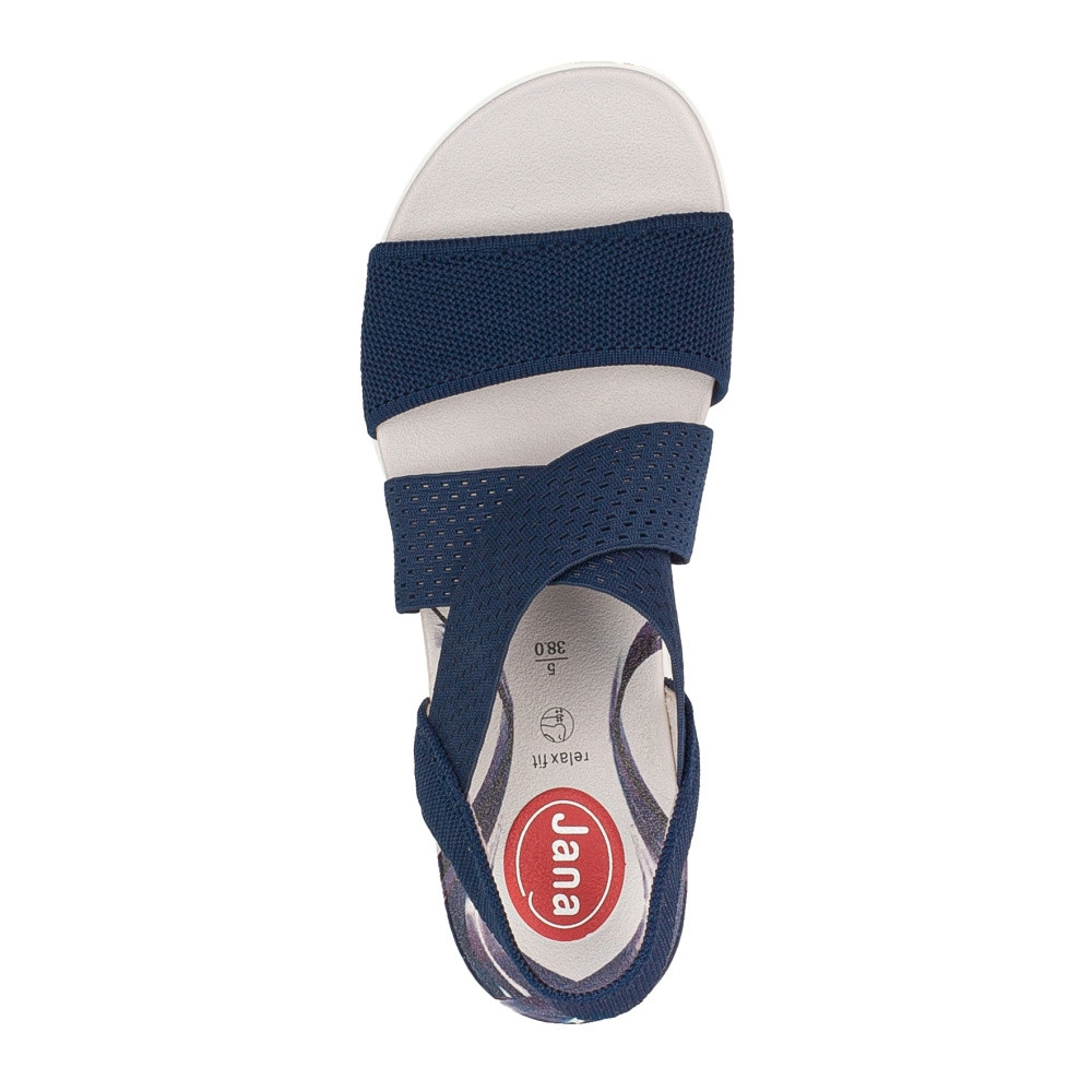 detail Dámské sandály JANA JAN-10203076-S3 modrá