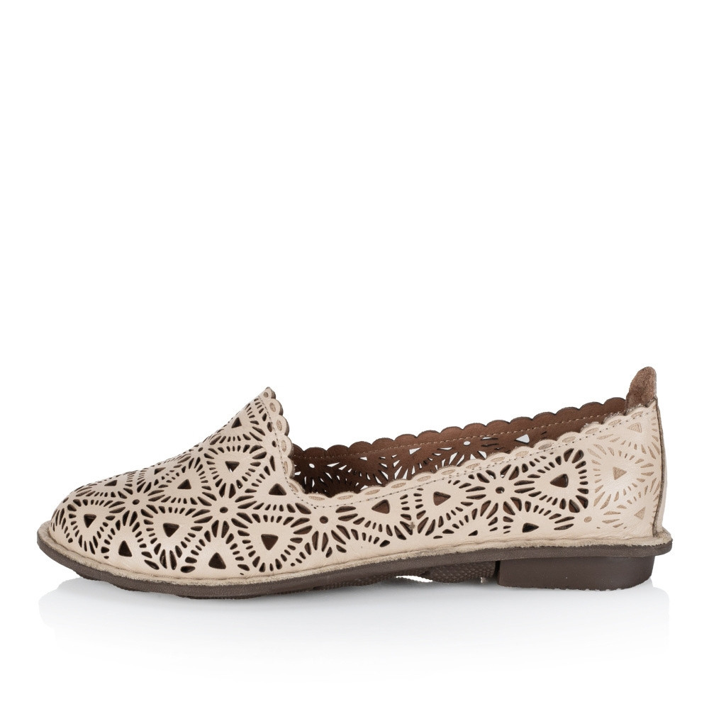 detail Dámské baleríny IBERIUS 014-144-1 béžová S3