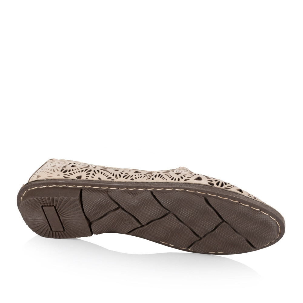 detail Dámské baleríny IBERIUS 014-144-1 béžová S3