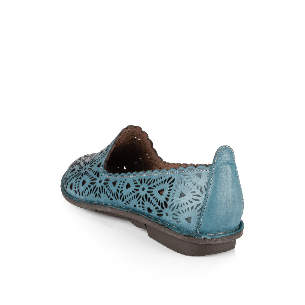 detail Dámské baleríny IBERIUS 014-144-1 modrá S3