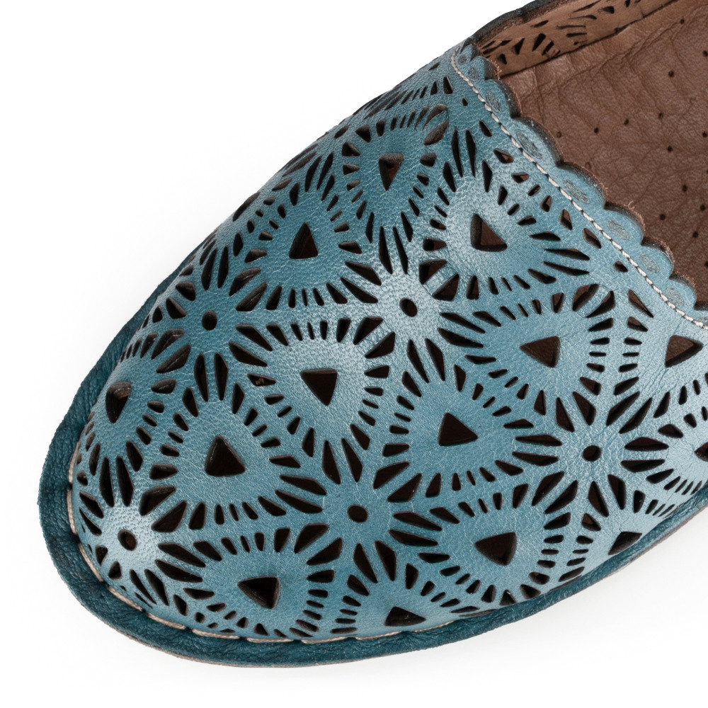 detail Dámské baleríny IBERIUS 014-144-1 modrá S3