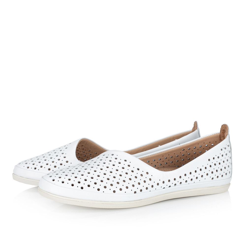 detail Dámské baleríny IBERIUS 0693-23203 bílá S3