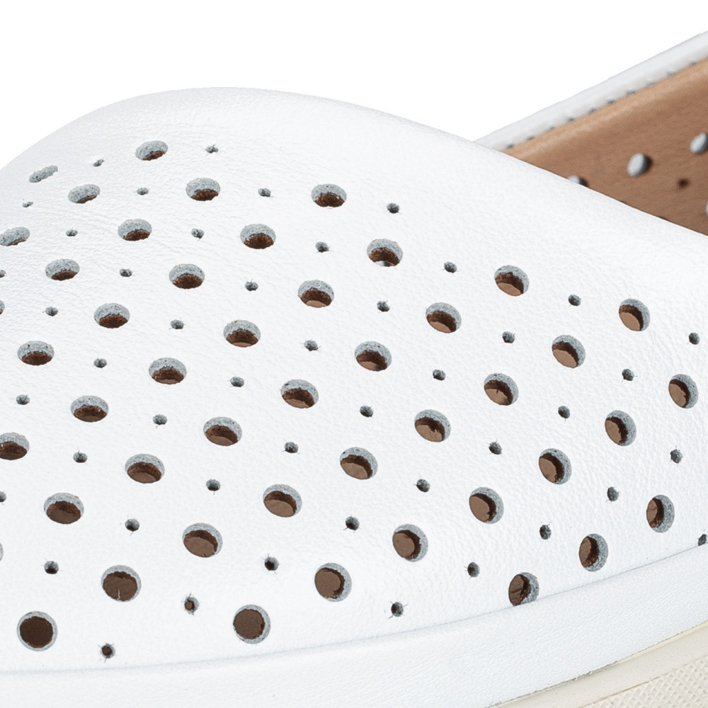 detail Dámské baleríny IBERIUS 0693-23203 bílá S3